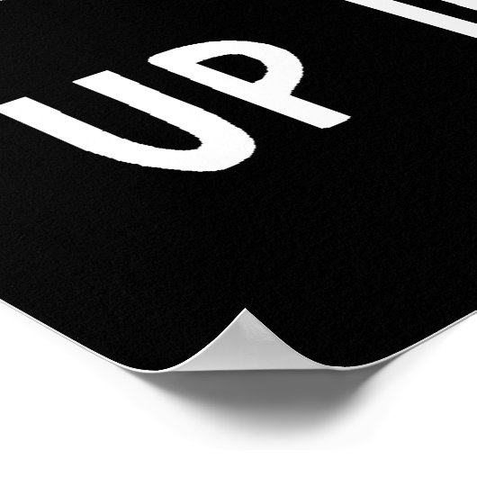 Dein Faults Funny Poster (Ecke)