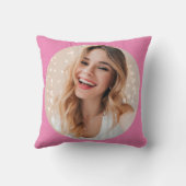 Dein Foto auf personalisiert Kissen (Rückseite)