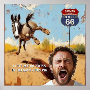 dein Foto, Lass es krachen, Oatman Arizona, Esel Poster