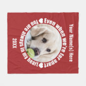 DEIN FOTO Weit weg von Liebe Vlies Decke (Vorderseite (Horizontal))