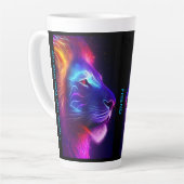 Dein Freund ist König Latte Tasse (Linke Ecke)