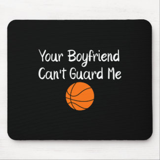 Dein Freund kann mich nicht schützen Sketll Sports Mousepad