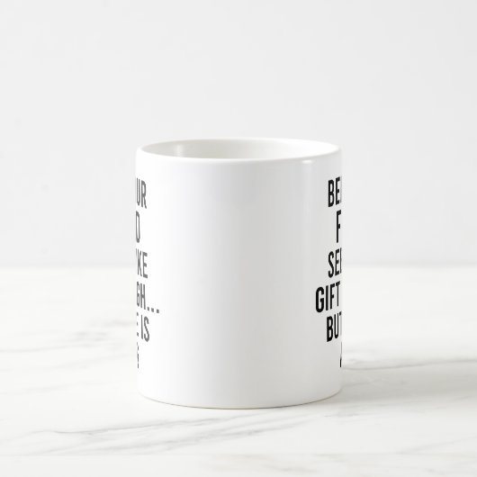 Dein Freund zu sein scheint wie Geschenk genug zu Kaffeetasse (Mittel)