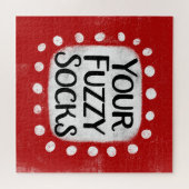 Dein Fuzzy Socks Jigsaw Puzzle (Horizontal)