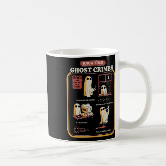 Dein Geist bricht lustiges Halloween Kaffeetasse (Rechts)