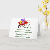 Dein Geist ist ein Garten Karte (Gelbe Blume)