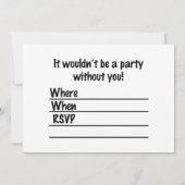 Dein Gesicht auf dem $100 Bill! Add-A-Foto Einladung (Rückseite)