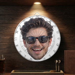 Dein Gesicht hier Dartscheibe