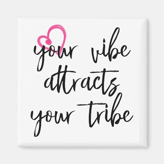 Dein Gesicht zieht deinen Stamm an Magnet (Vorne)