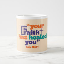 Dein Glaube hat dich geheilt - Tasse