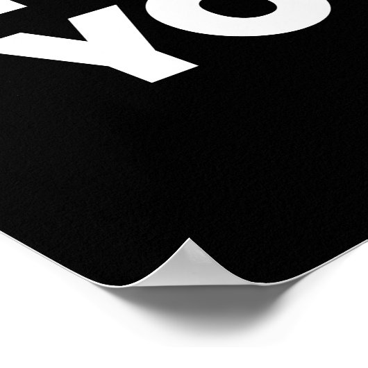 Dein Glück hängt von deinen Gedanken ab Poster (Ecke)