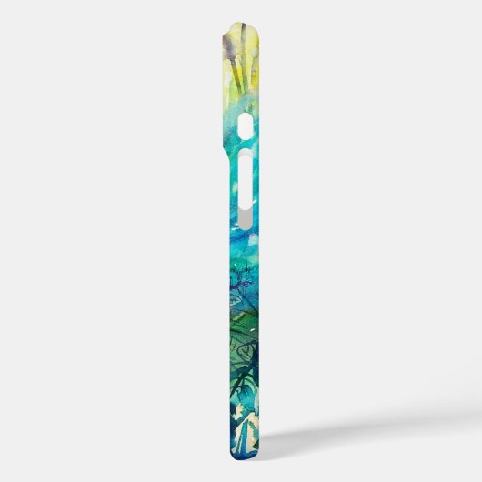 DEIN GREEN WOODLAND Case-Mate iPhone HÜLLE (Rückseite / Links)