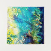 DEIN GREEN WOODLAND WANDTEPPICH (Vorderseite)