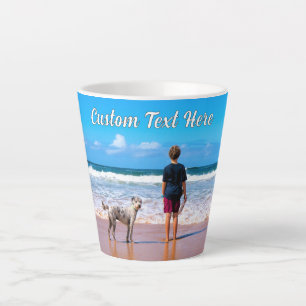 Dein Haustier-Foto-Latte-Mug-Geschenk mit individu Milchtasse