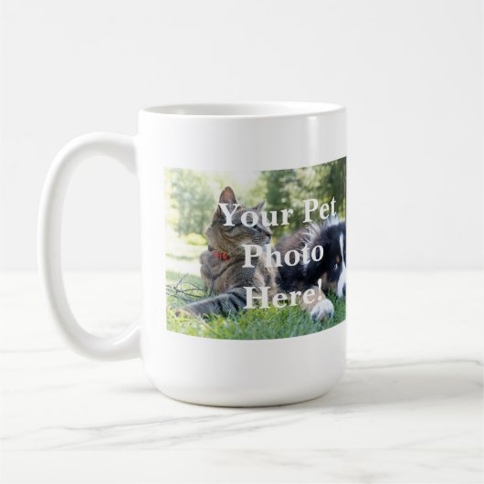 Dein Haustierfoto Kaffeetasse (Links)