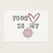 Dein Herz ist mein Kompass (Vorderseite)