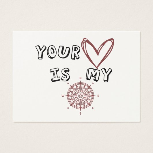 Dein Herz ist mein Kompass (Vorderseite)
