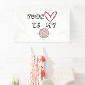 Dein Herz ist mein Kompass Banner (Insitu)