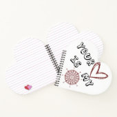 Dein Herz ist mein Kompass Notizblock (Innenseite)