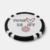 Dein Herz ist mein Kompass Pokerchips (Einzeln)