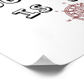 Dein Herz ist mein Kompass Poster (Ecke)