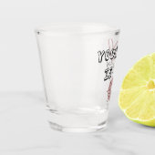 Dein Herz ist mein Kompass Schnapsglas (Links)