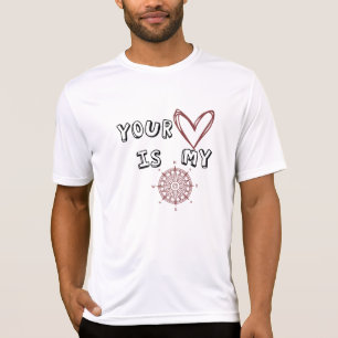 Dein Herz ist mein Kompass T-Shirt