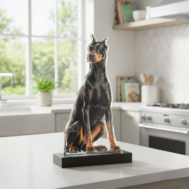 "Dein Hund" Akryllisches Foto schneidet Skulptur a Freistehende Fotoskulptur