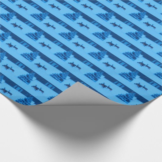 DEIN IN WINTER Packpapier (Ecke)