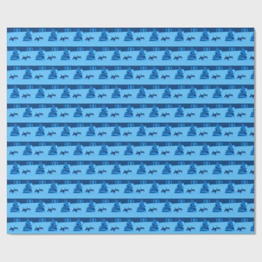 DEIN IN WINTER Packpapier (Flach)