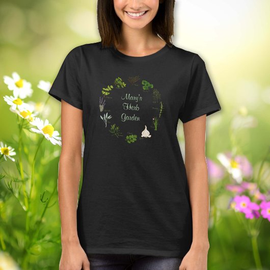 Dein individuelles Kräutergarten T-Shirt