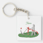 Dein innerer Halt Schlüsselanhänger (Vorderseite)