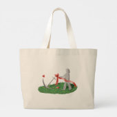 Dein innerer Halt Stoffbeutel Jumbo Stoffbeutel (Rückseite)