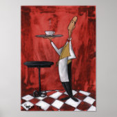 Dein Kaffee ist fertig Poster (Vorne)