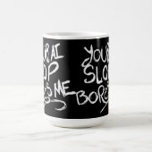 Dein KI-Schrott langweilt mich Kaffeetasse (Mittel)