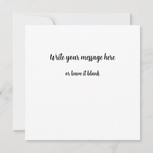 Dein Kind, das auf einem Tiger reitet, steckte mei Karte (Rückseite)