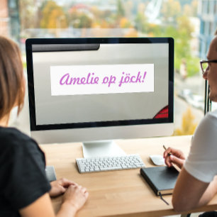 "Dein Kind" op jöck! Autoaufkleber