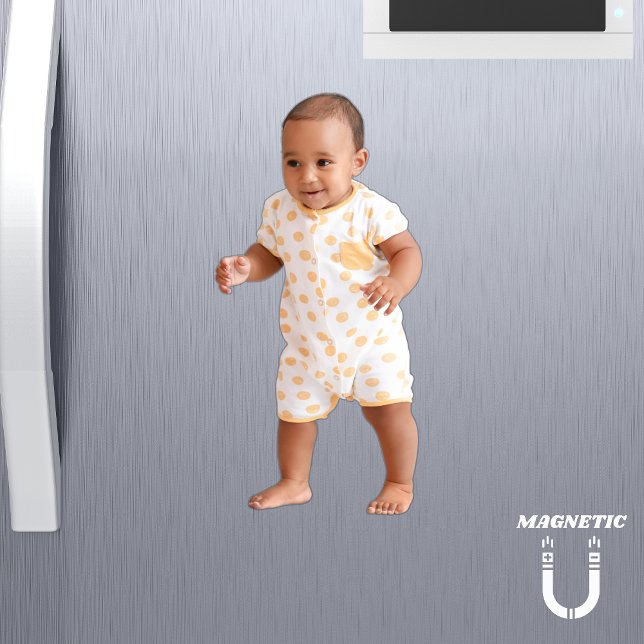 Dein Kinderfist-Schritte-Foto-Statuetten-Ausschnit Fotoskulptur Magnet (Von Creator hochgeladen)