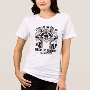 Dein kleiner Strahl sarkastischer Sonnenschein T-S Tri-Blend Shirt