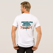 Dein Körper, Dein Workout, Deine Wahl Tri-Blend Shirt (Rückseite voll)