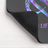 Dein Leben S Suizidpräventionsbewusstsein Bleib Mousepad (Ecke)