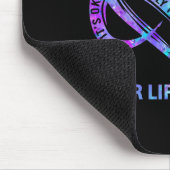 Dein Leben S Suizidpräventionsbewusstsein Männer F Mousepad (Ecke)