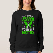 Dein Leben zählt Sweatshirt (Vorderseite)