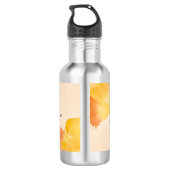 Dein Leben zieht deinen Stamm an 4 Edelstahlflasche (Rückseite)