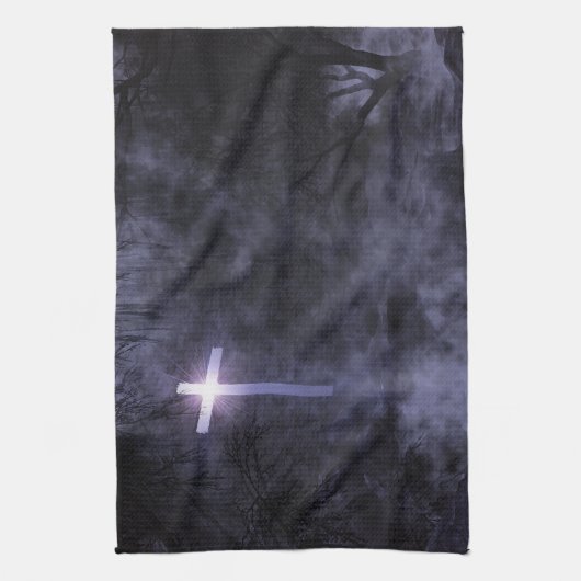 Dein Licht ist Come Kitchen Handtuch (Vertikal)