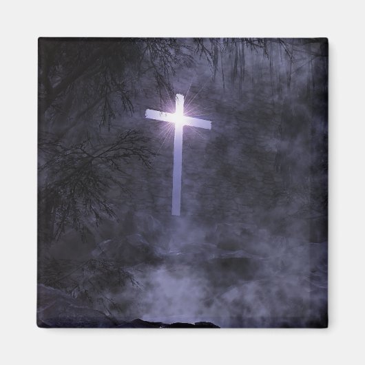 Dein Licht ist "Come Magnet" Magnet (Vorne)