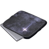 Dein Licht ist ein Laptop-Sieb Laptopschutzhülle (Vorne Knopf)