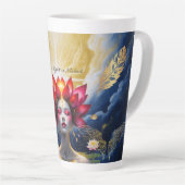 Dein Licht wird gebraucht-Latte-Mug Milchtasse (Rechte Ecke)