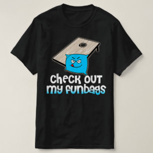 Dein Loch ist mein Goal Cornhole Karo aus meinen T T-Shirt