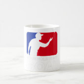 Dein Loch ist mein Goal Funny Cornhole Player Bean Kaffeetasse (Mittel)